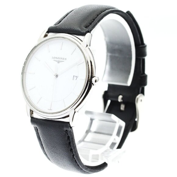 LONGINES Grand classic L4.677.4 Date Silver Dial Quartz Men's Watch